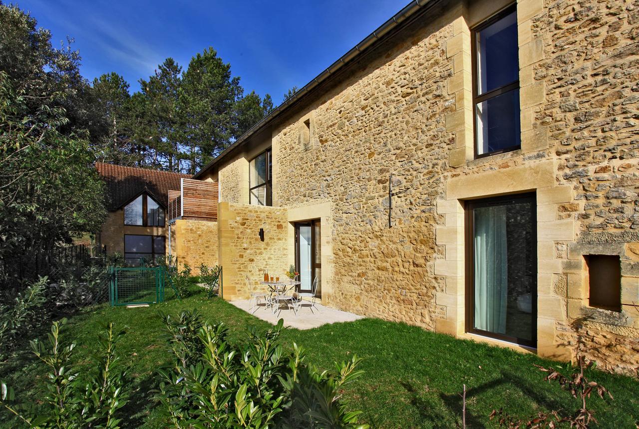 Les Jardins Du Porche Aparthotel Sarlat-la-Caneda Bagian luar foto