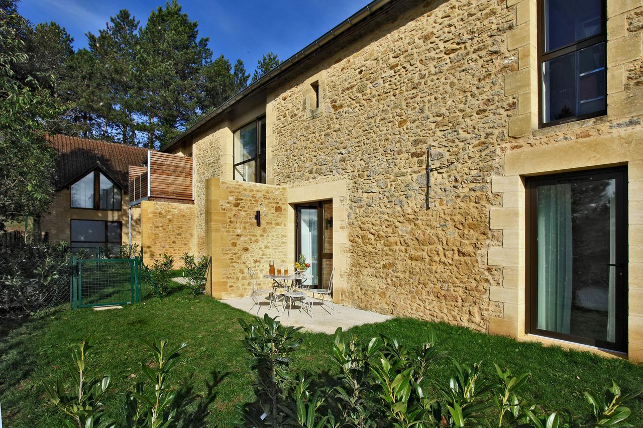Les Jardins Du Porche Aparthotel Sarlat-la-Caneda Bagian luar foto