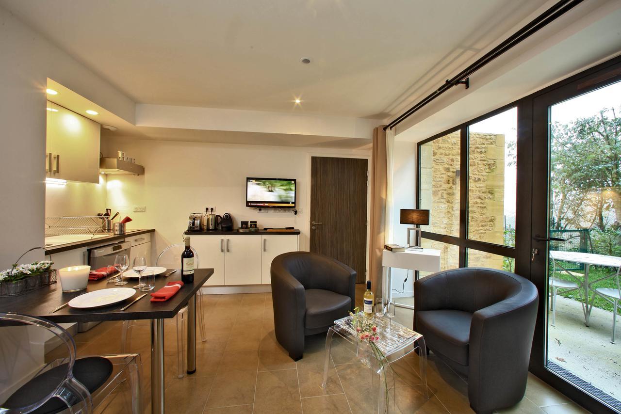 Les Jardins Du Porche Aparthotel Sarlat-la-Caneda Bagian luar foto