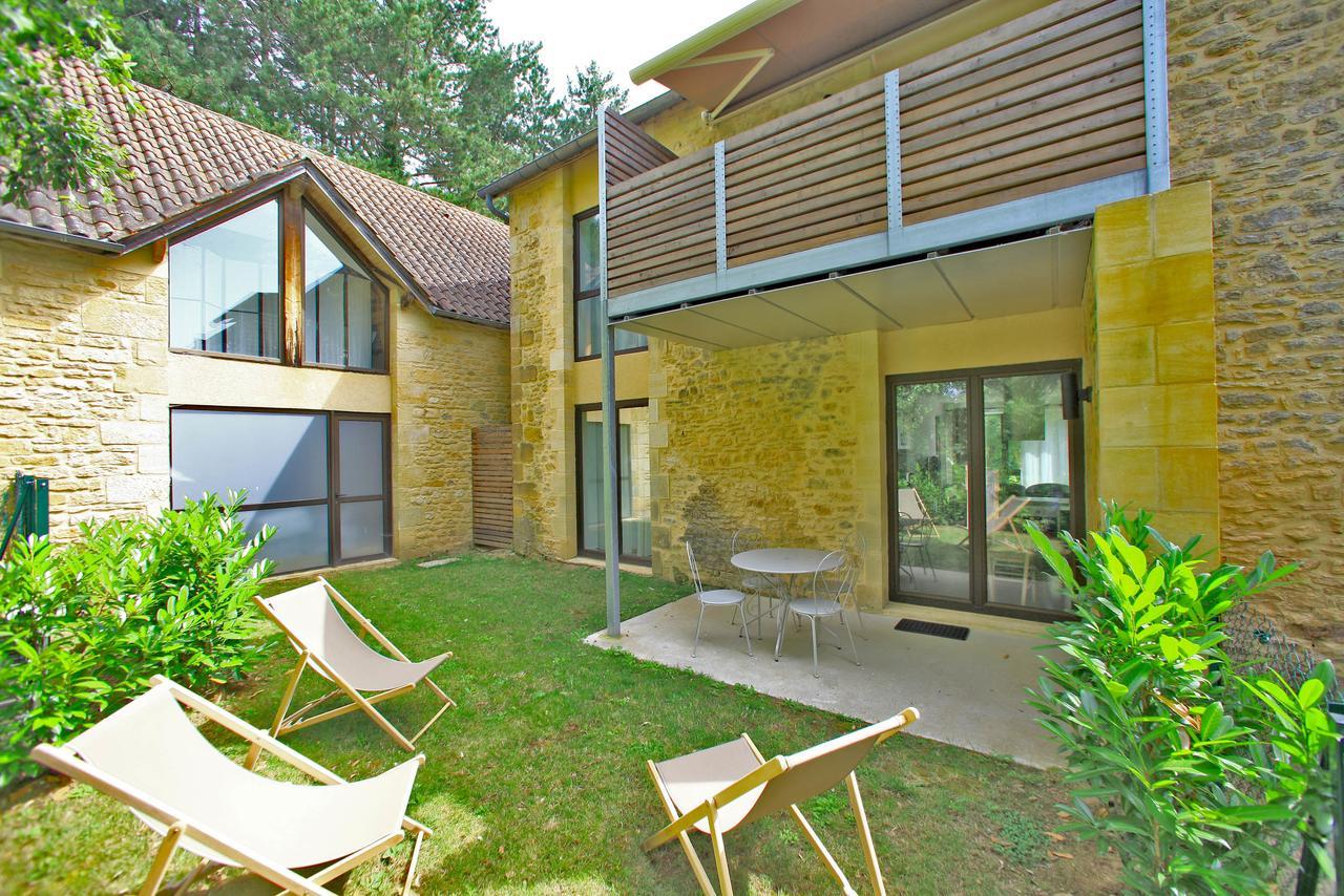 Les Jardins Du Porche Aparthotel Sarlat-la-Caneda Bagian luar foto