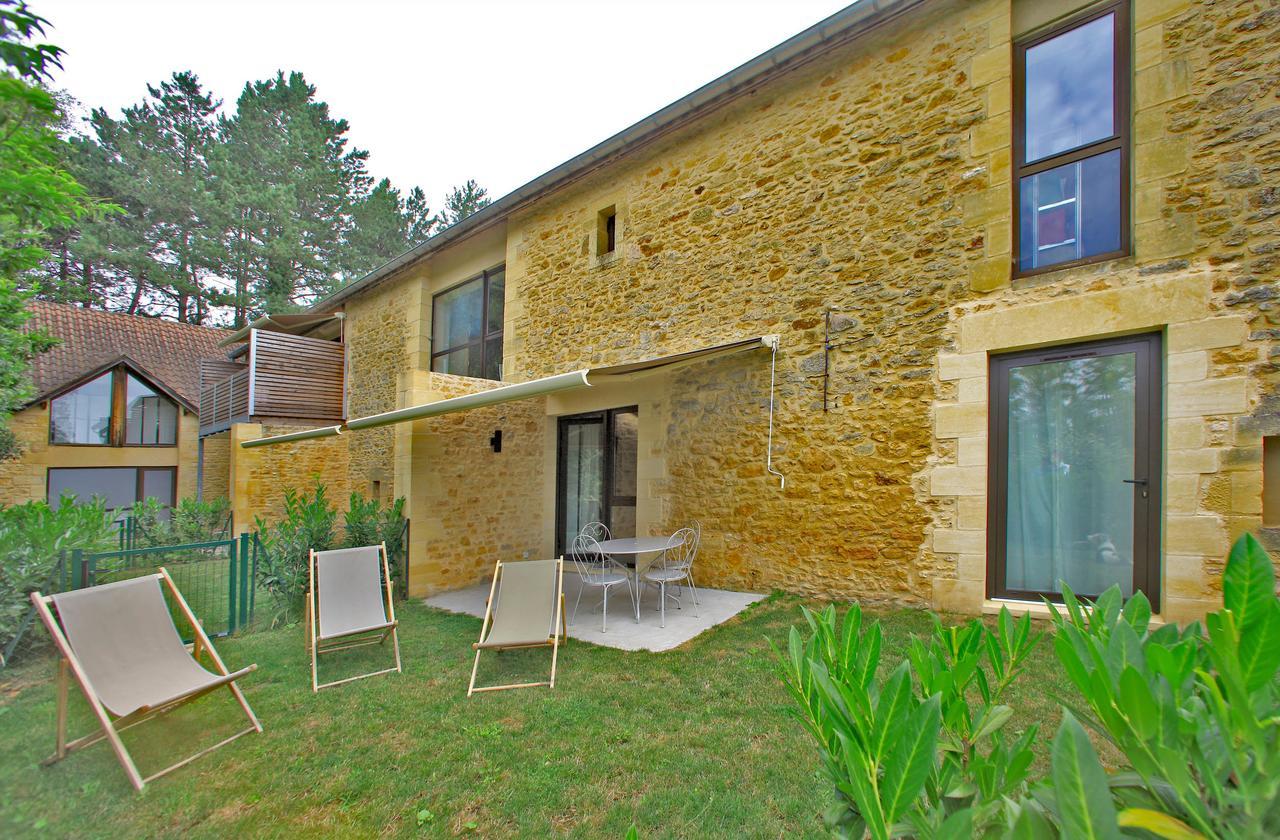Les Jardins Du Porche Aparthotel Sarlat-la-Caneda Bagian luar foto