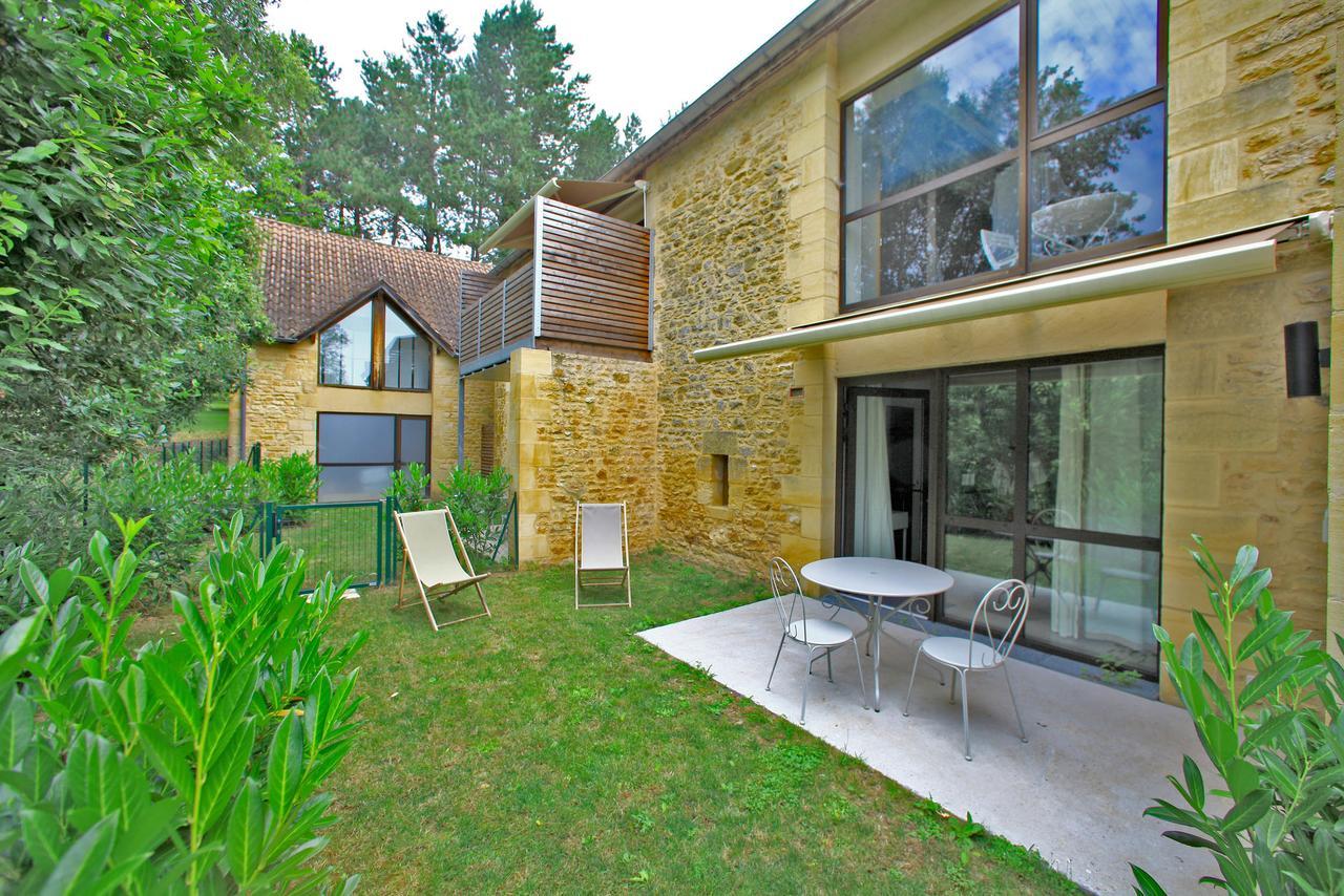 Les Jardins Du Porche Aparthotel Sarlat-la-Caneda Bagian luar foto